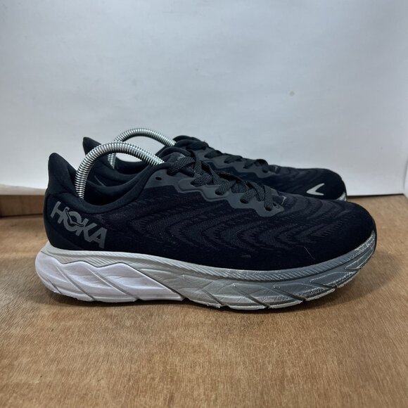 Hoka One One Arahi 6 Men\'s Size 8.5 Running Shoes Size Black White main image 9